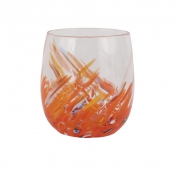 Vietri Chiara Orange Short Tumbler