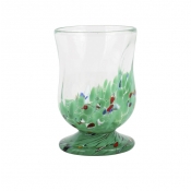 Vietri Chiara Green Juice Glass