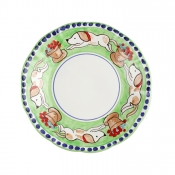 Vietri Campagna Cane Salad Plate
