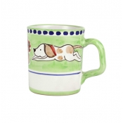Vietri Campagna Cane Mug