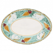 Vietri Campagna Coniglio Oval Platter