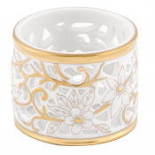 Herend Pierced Napkin Ring - Gold