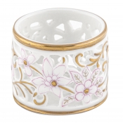 Herend Pierced Napkin Ring - Pink
