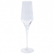 Vietri Contessa Clear Champagne Glass