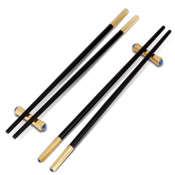 L'Objet Zen Chopsticks + Rests - 2 Sets