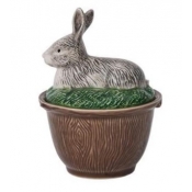 Juliska Forest Walk Rabbit Bowl with Lid