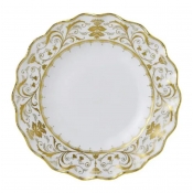 Fluted Dessert Plate - 8.6"