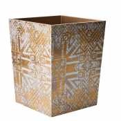 Kim Seybert Distressed Waste Basket