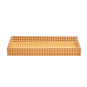 Kim Seybert Reed Natural Tray - 14.5 x 7.5