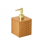 Kim Seybert Reed Natural Soap Dispenser