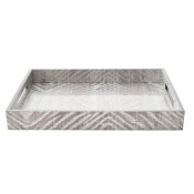 Kim Seybert Zebra Tray - 14.5 x 7.5
