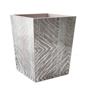 Kim Seybert Zebra Waste Basket
