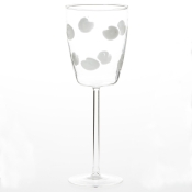 Vietri Drop White Wine Glass