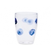 Vietri Drop Blue Tall Tumbler