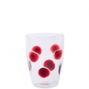 Vietri Drop Red Tall Tumbler