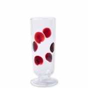 Vietri Drop Red Champagne Glass
