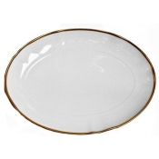 Anna Weatherley Simply Elegant Gold Oval Platter