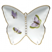 Herend Royal Garden Butterfly Dish
