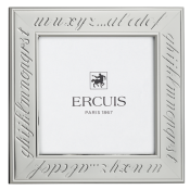 Ercuis Abecedaire Silverplate Baby Frame
