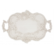 Arte Italica Finezza Cream Baroque Tray