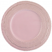 Arte Italica Finezza Rosa Pink Charger