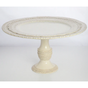 Arte Italica Finezza Cream Cake Stand, Large