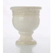 Arte Italica Finezza Cream Small Footed Cachepot