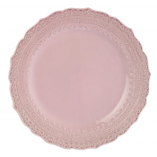Arte Italica Finezza Rosa Pink Dinner Plate