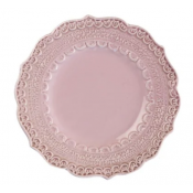 Arte Italica Finezza Rosa Pink Bread / Canape Plate