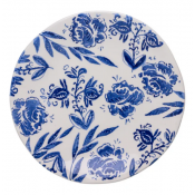 Arte Italica Fiore Salad Plate - Mediterranean Blue
