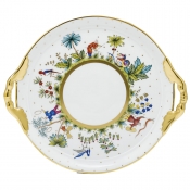 Herend Asian Garden Ornate Cake Plate