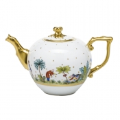 Herend Asian Garden Ornate Teapot - 40 oz.