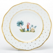 Herend Asian Garden Dessert Plate - Motif 2