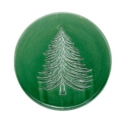 Arte Italica Foresta Holiday Platter Italian Green - 16"