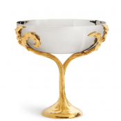 L'Objet Fern Bowl on Stand