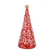 Vietri Foresta Vietri Foresta Red Scroll Tree - 14"