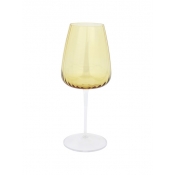 Vietri Francesca Amber Wine Glass