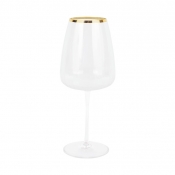 Vietri Francesca Gold Water Glass