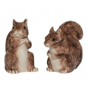Juliska Clever Creatures Squirrel / Zelda + Scott  Salt and Pepper