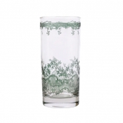 Arte Italica Giardino Forest Green Highball Glass