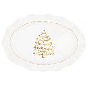 Vietri Giorno di Festa Oval Platter - 19"