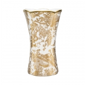 Royal Crown Derby Aves Gold Column Vase - 11.8"