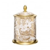 Royal Crown Derby Aves Gold Storage Jar  - 75 oz.