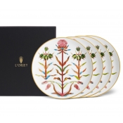 L'Objet Grand Tour Bread / Canape Plates (Set of 4)
