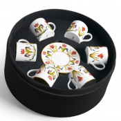 L'Objet Grand Tour Espresso Cup + Saucer - Set 6