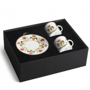 L'Objet Grand Tour Espresso Cup + Saucer - Set 2