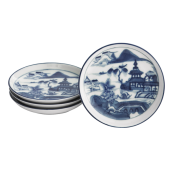 Mottahedeh Blue Canton Coaster / Set 4 - 3.25"