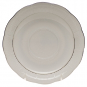 Herend Platinum Edge Tea Saucer6"D