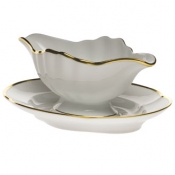 Herend Gwendolyn Gravy Boat w/ Fixed Stand1