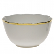 Herend Gwendolyn Round Open Veg Bowl7.5"D